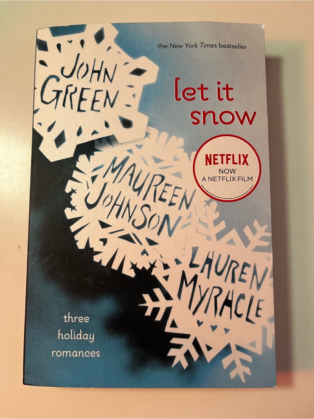 Let It Snow Holiday Romance Paperback - Blue/White Cover